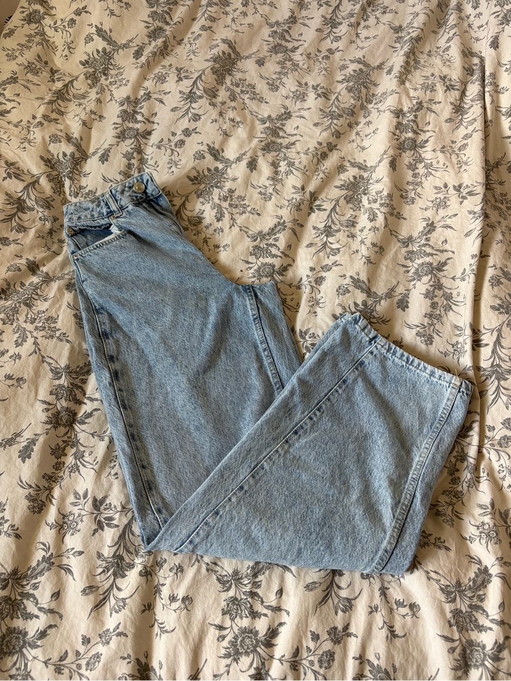 Garage Blue Denim Baggy Jeans